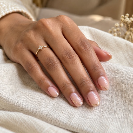 Manicure & pedicure service illustration